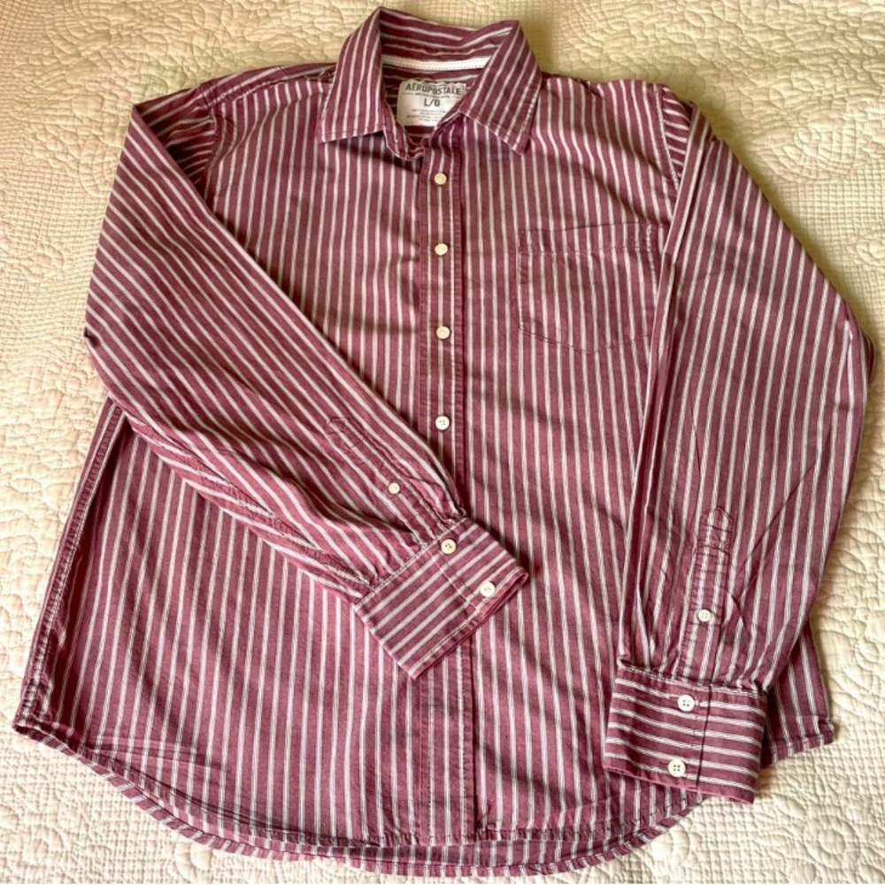 Aeropostale button down long sleeve shirt